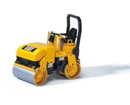 [BR2433] BRUDER CAT ASFALT DRUM COMPACTOR 02433