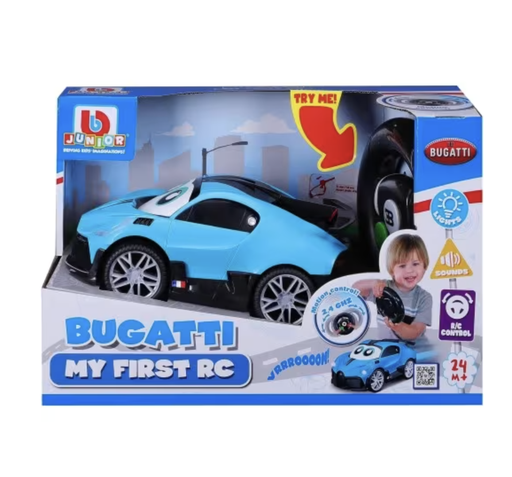 [STAR16/92013] BURAGO JUNIOR BUGATTI MY FIRST R/C JUNIOR 92013