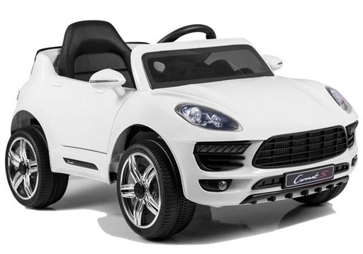 ELECTRIC CAR 12V CAYEN CORONET S WHITE