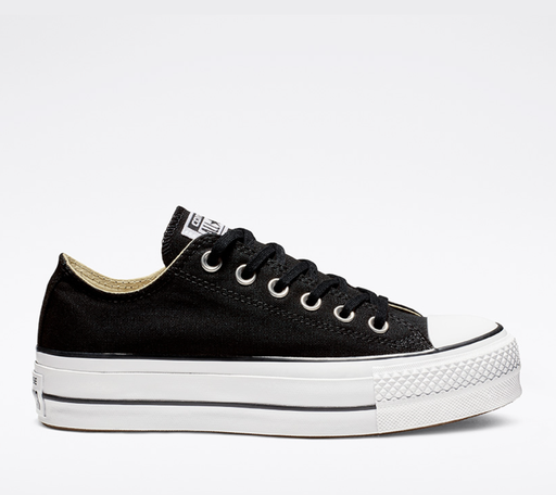 CONVERSE 560250 CTAS LIFT OX BLACK/WHITE
