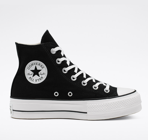 CONVERSE 560845 PLATFORM BLACK HI
