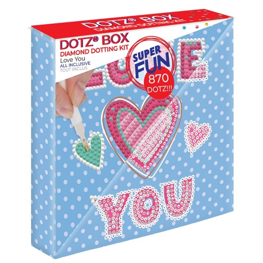 DIAMOND DOTZ BOX DBX.001 I LOVE YOU