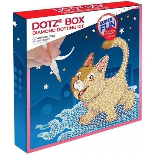 DIAMOND DOTZ BOX DBX.014 ADVENTURE DOG
