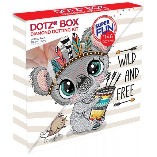 DIAMOND DOTZ BOX DBX.026 WILD & FREE