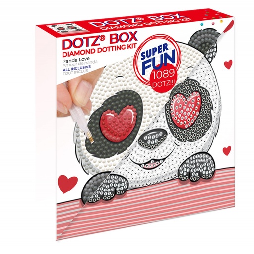 DIAMOND DOTZ BOX DBX.064 PANDA LOVCE
