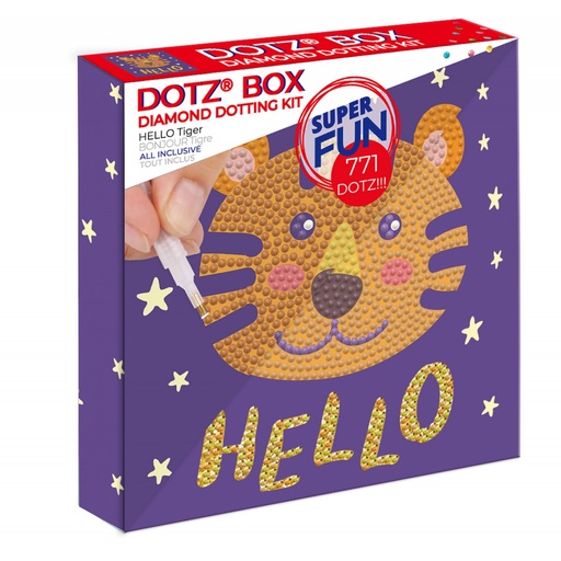 DIAMOND DOTZ BOX DBX.070 HELLO TIGER