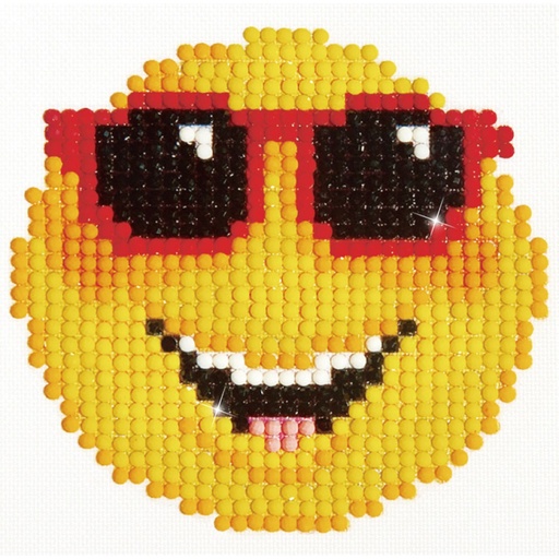 DIAMOND DOTZ DD1.009 SMILING FACE