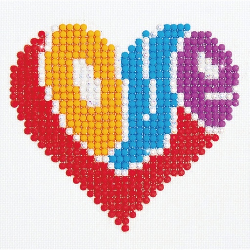 DIAMOND DOTZ DD1.012 LOVE