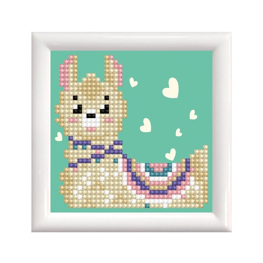 DIAMOND DOTZ DD1.037F LIAMA HEART