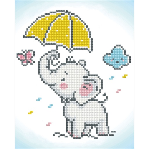 DIAMOND DOTZ DD3.028 BABY BROLLIE