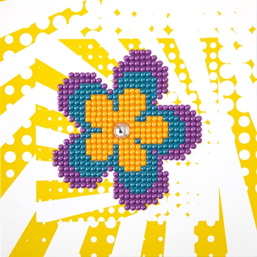 DIAMOND DOTZ DTZ5.013 RETRO FLOWER