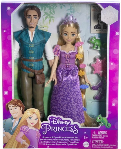 DISNEY PRINCESS HLW39 RAPUNZEL & FLYNN RIDER SET