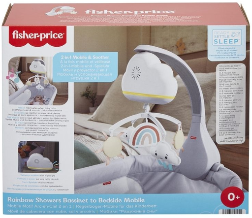F/P HBP40 RAINBOW SHOWERS BASSINET TO BEDSIDE MOBILE