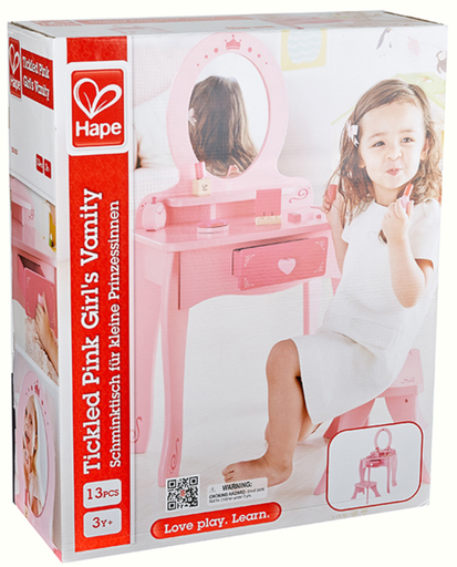 [MOUE8350A] HAPE E8350 TICKLED PINK GIRL'S VANITY