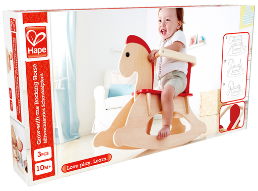 [MOUE0100B-E0100C] HAPE ROCKING HORSE E0100 