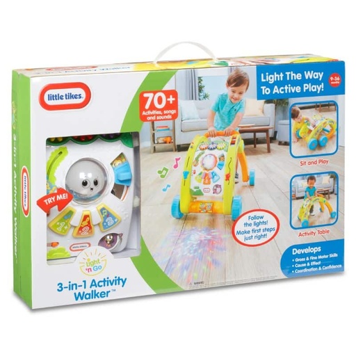 [MGA-640957] LITTLE TIKES 3-IN-1 ACTIVITY WALKER