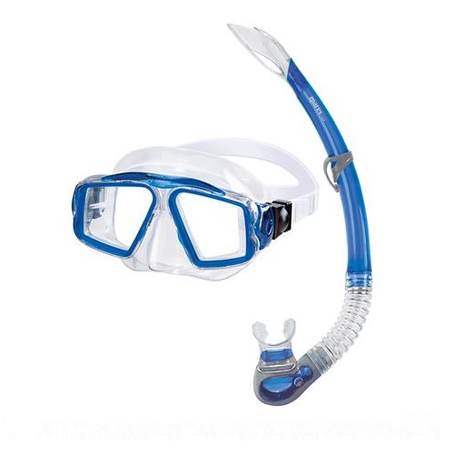 MARES MASK SET OPERA BLUE 481113