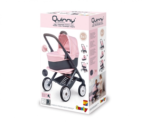 MAXI-COSI PUSHCHAIR + PRAM PINK 253117