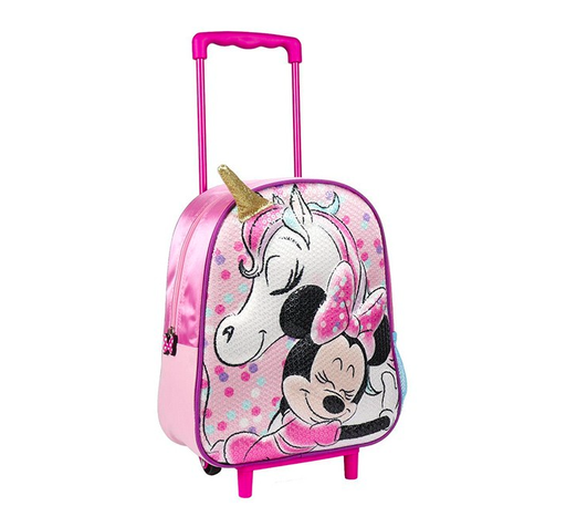 [CER2100002659] MINNIE 3D TROLLEY BAG