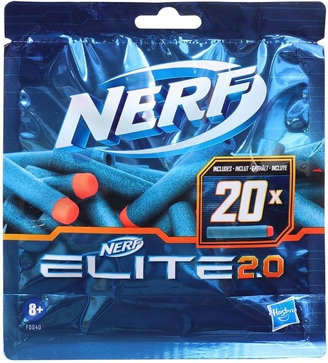 [HASF0040] NERF F0040 20 PACK REFILL