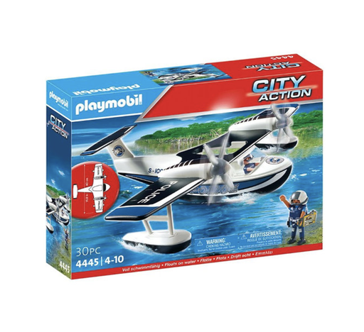[PL4445] PLAYMOBIL 4445 POLICE SEAPLANE