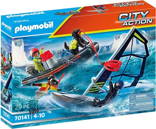 PLAYMOBIL 70141 Water Rescue with Dog