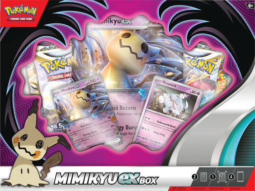 [KAIPOK852183] POKEMON CARDS MIMIKYU EX BOX