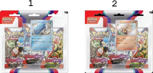 POKEMON CARDS SCARLET & VIOLET 3 -BOOSTER BLISTER