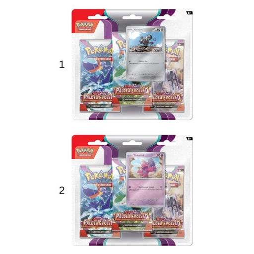 [KAI185-85353] POKEMON CARDS SCARLET & VIOLET P3 -BOOSTER BLISTER