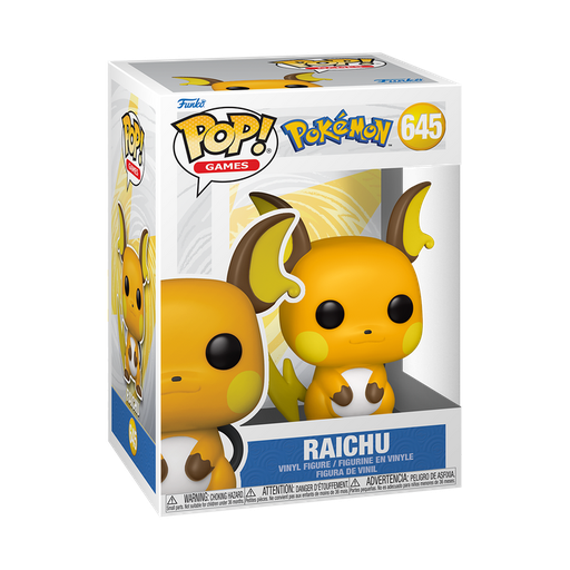 POP POKEMON RAICHU #645