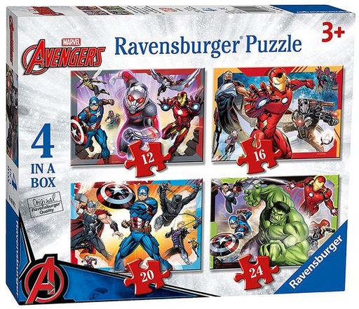 R/BURGER PUZZLE 4 IN BOX