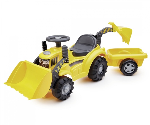 RIDE ON EXCAVATOR WITH TRAILER 498