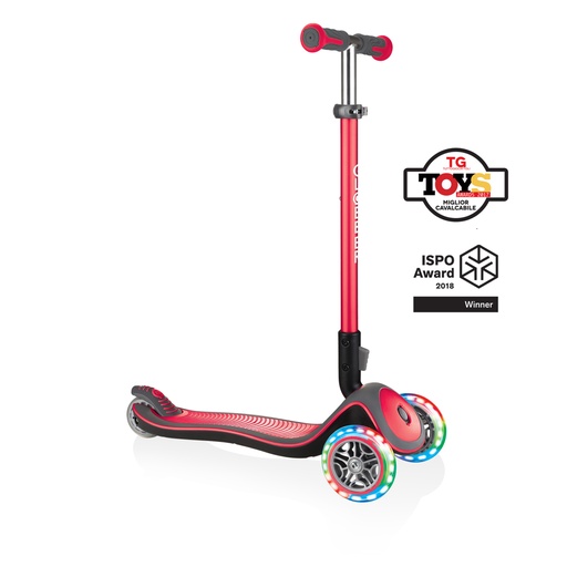 [MOU444-402] SCOOTER GLOBBER ELITE RED LIGHTS FOLDING 