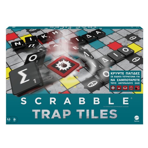 SCRABBLE HLM18 TRAP TILES GREEK