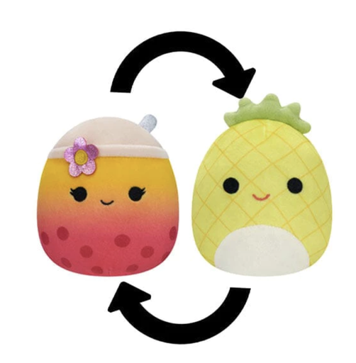 [JWSQ0082-1] SQUISHMALLOW FLIPMALLOWS BERGIT & MAUI 13CM