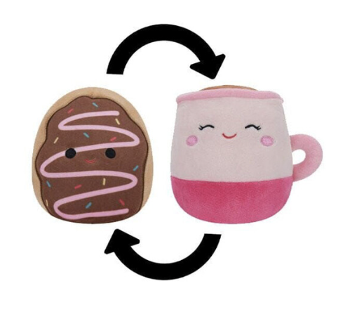 [JWSQ0082-2] SQUISHMALLOW FLIPMALLOWS DEJA & EMERY 13CM