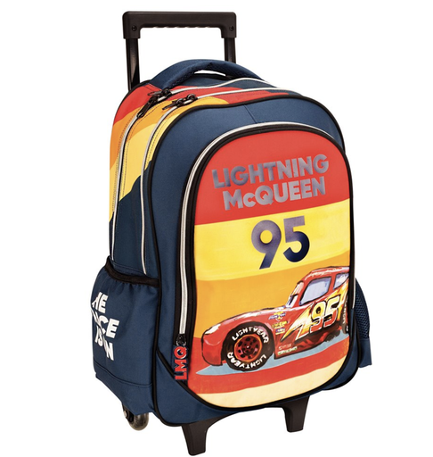 [SXO341-49074] TROLLEY BAG CARS LIGHTING MCQUEEN 95