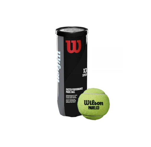 [WILWR8901101001] WILSON PADEL BALL FASTER PERFORMANCE X3 SPEED