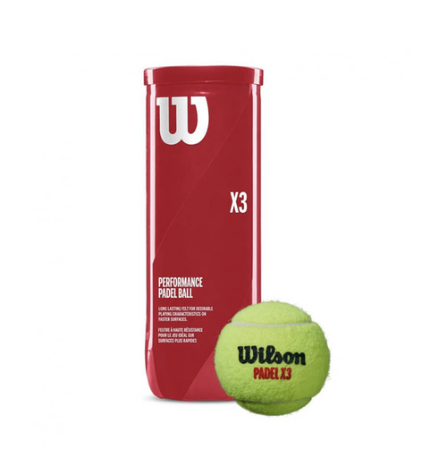 [WILWR8900801001] WILSON PADEL BALL PERFORMANCE X3