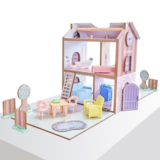 KIDKRAFT PLAY & STORE COTTAGE DOLLHOUSE KK20510