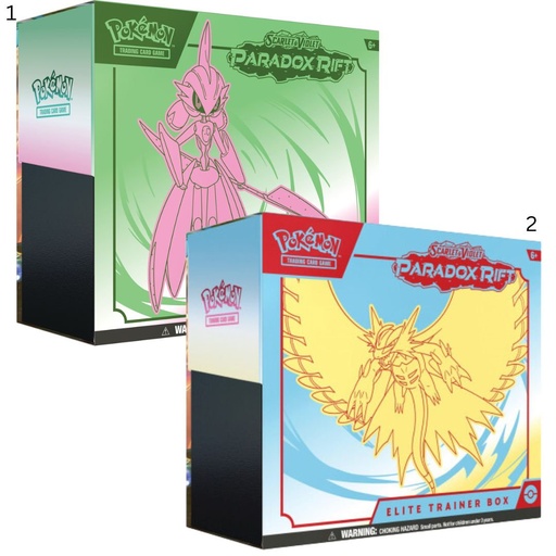 POKEMON CARDS ELITE TRAINER BOX PARADOX RIFT POK854163