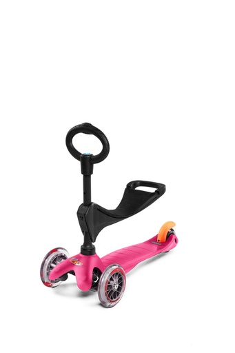 SCOOTER MICRO 3IN1 PINK SEAT M