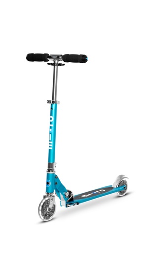SCOOTER MICRO SPRITE LED WHEELS OCEAN BLUE