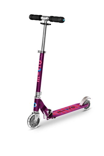 SCOOTER MICRO SPRITE LED WHEELS PURPLE/PINK