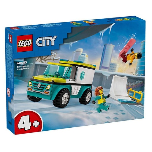 [LG60403] LEGO 60403 EMERGENCY AMBULANCE AND