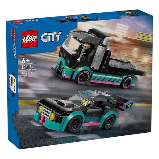[LG60406] LEGO 60406 RACE CAR AND CAR CARRIER