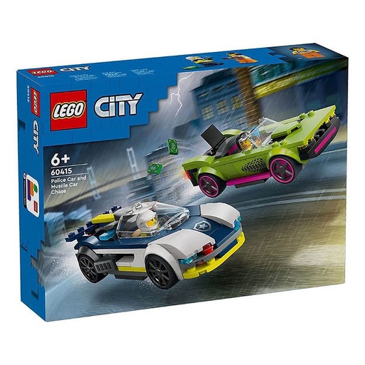 [LG60415] LEGO 60415 POLICE CAR AND MUSCLE CAR