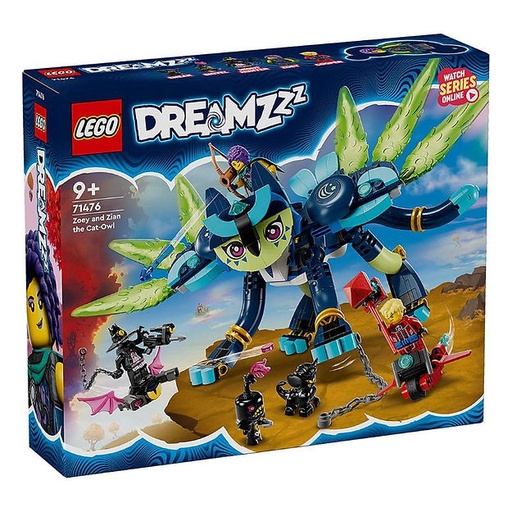 [LG71476] LEGO 71476 ZOEY AND ZIAN THE CAT-OWL