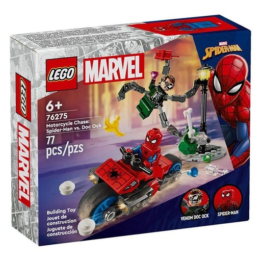 [LG76275] LEGO 76275 MOTORCYCLE CHASE: SPIDER-MAN