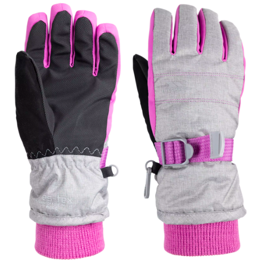 TRESPASS SKI GLOVES QUINNY GLOVES PINK